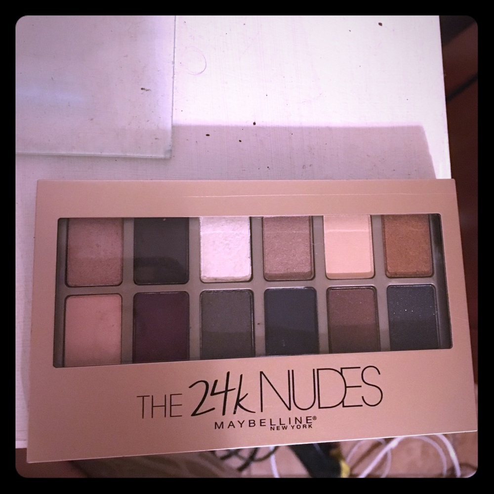 The 24K nudes palette