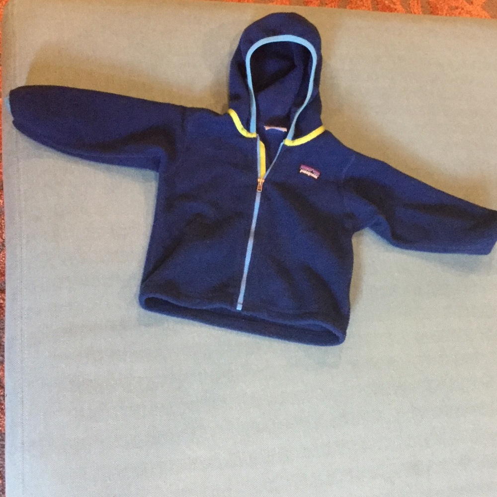 Blue Patagonia fleece