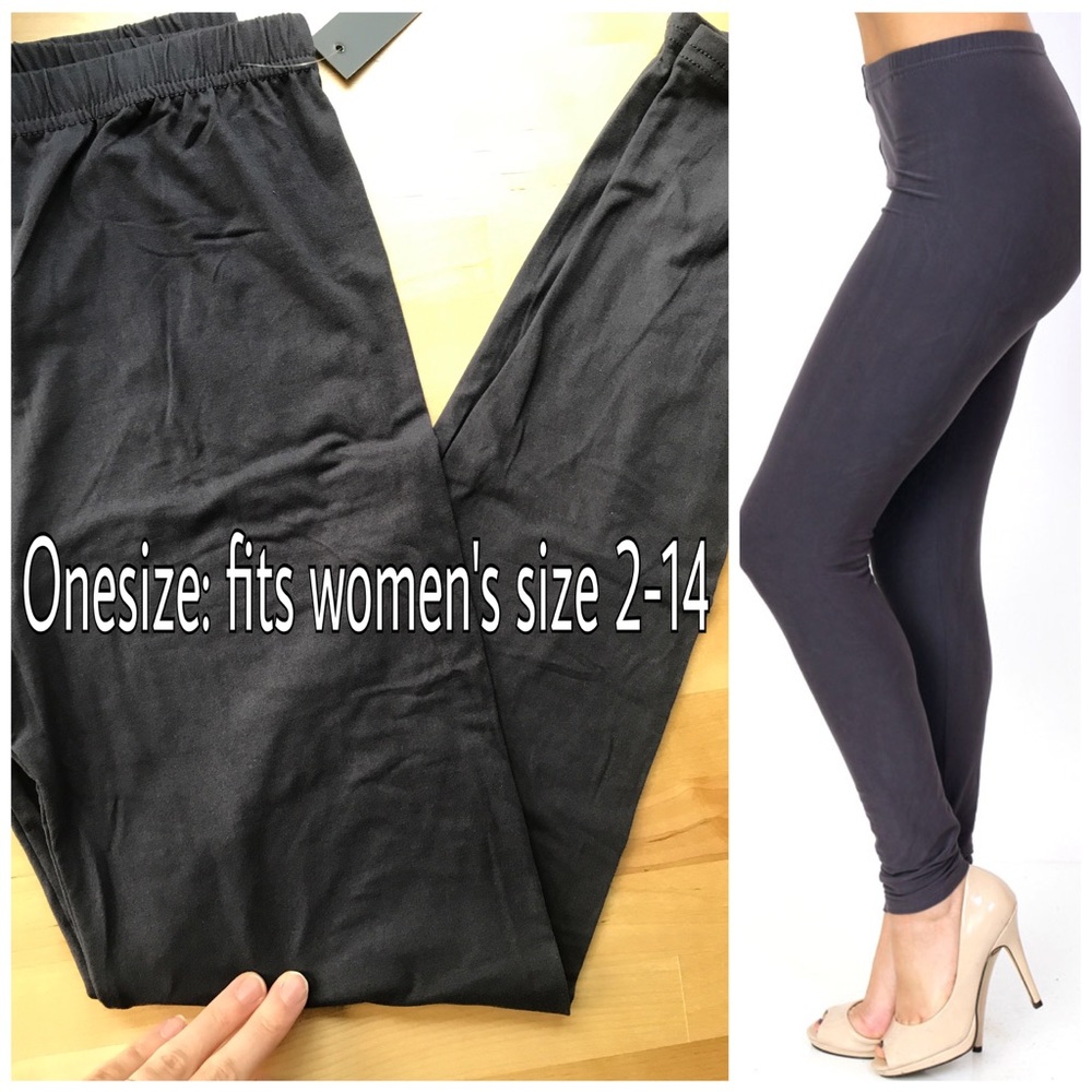 Gray leggings