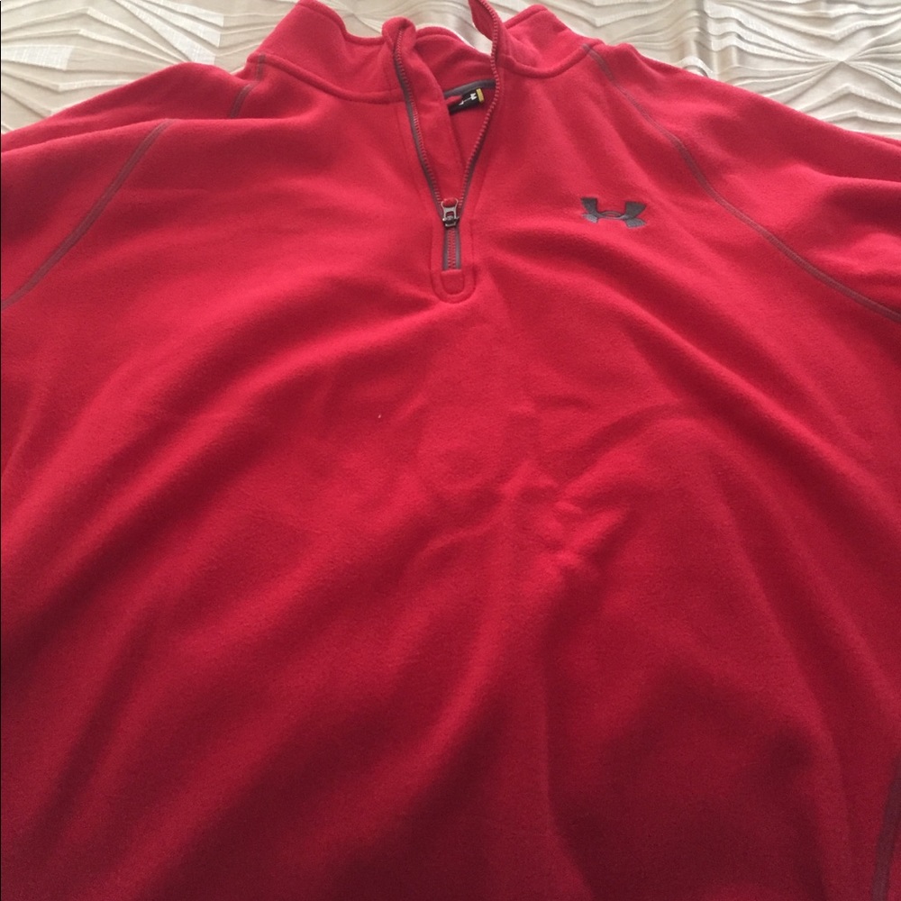 Under Armour light weight fleece 3/4 zip.