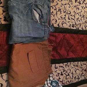 Akdmks jeans, Evolution cargo shorts.