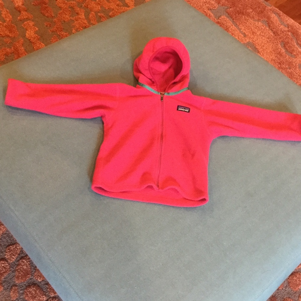 Pink Patagonia fleece
