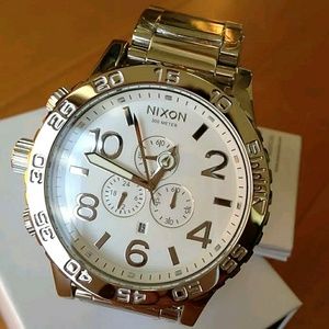 New!Nixon Chronograph Highpolish watch