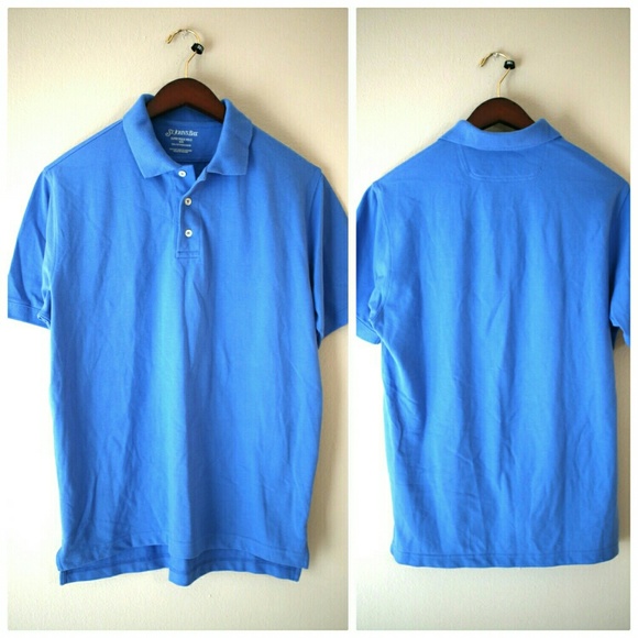 St. John's Bay Other - Men's St. John's Bay Blue Polo Shirt Size M