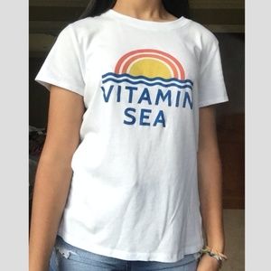 Graphic white tee -- Suburban Riot