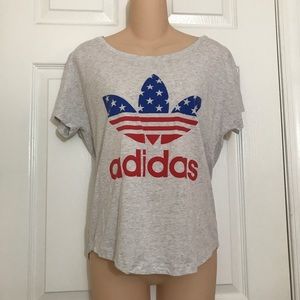 Patriotic Adidas Tee