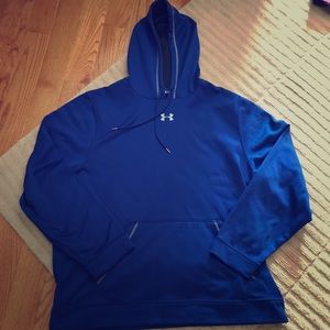 UA Mens royal blue hoodie