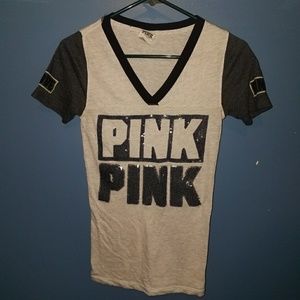 Sold VS PINK bling V neck