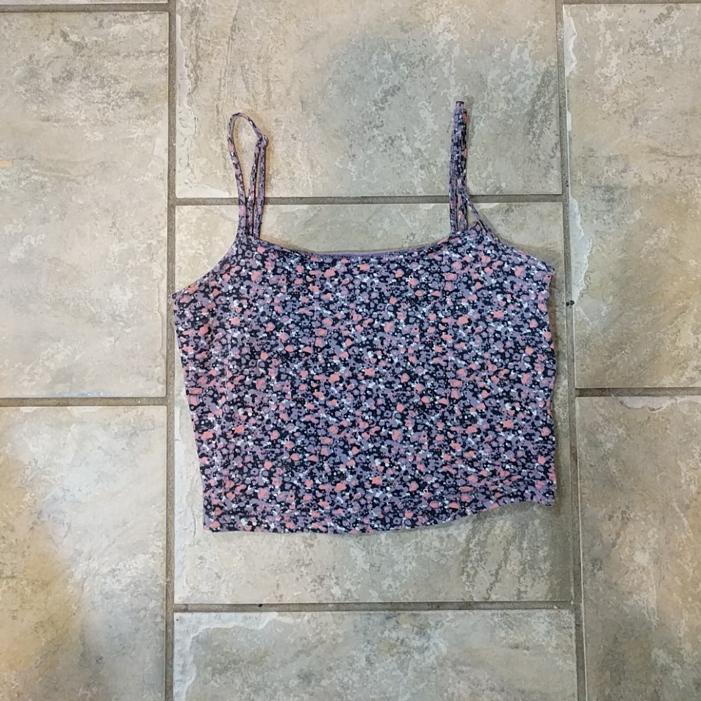 Abound Strappy Crop Top - Picture 1 of 3