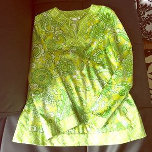 St.john silk blouse