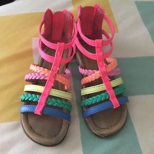 Toddler Girl gladiator sandals