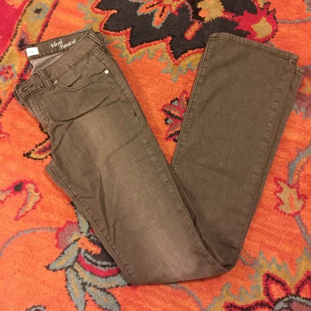Army Green Henry & Belle Ideal Bootcut Jeans
