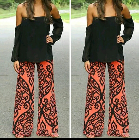 Hippie wide Palazzo pants - Picture 2 of 3