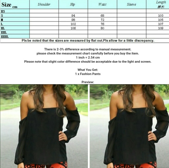 Hippie wide Palazzo pants - Picture 3 of 3