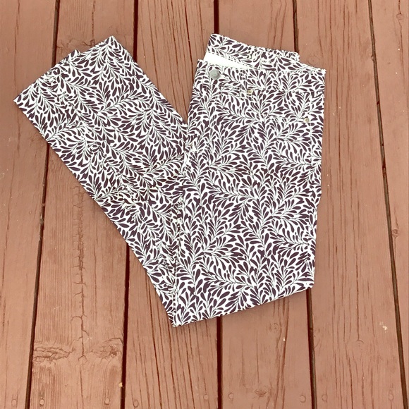 J.Crew Vine Printed Pant - Picture 1 of 3