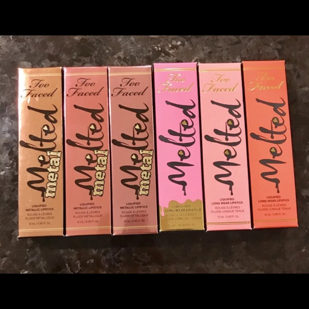 TOOFACED⭐️MELTED LIPSTICKS BUNDLE