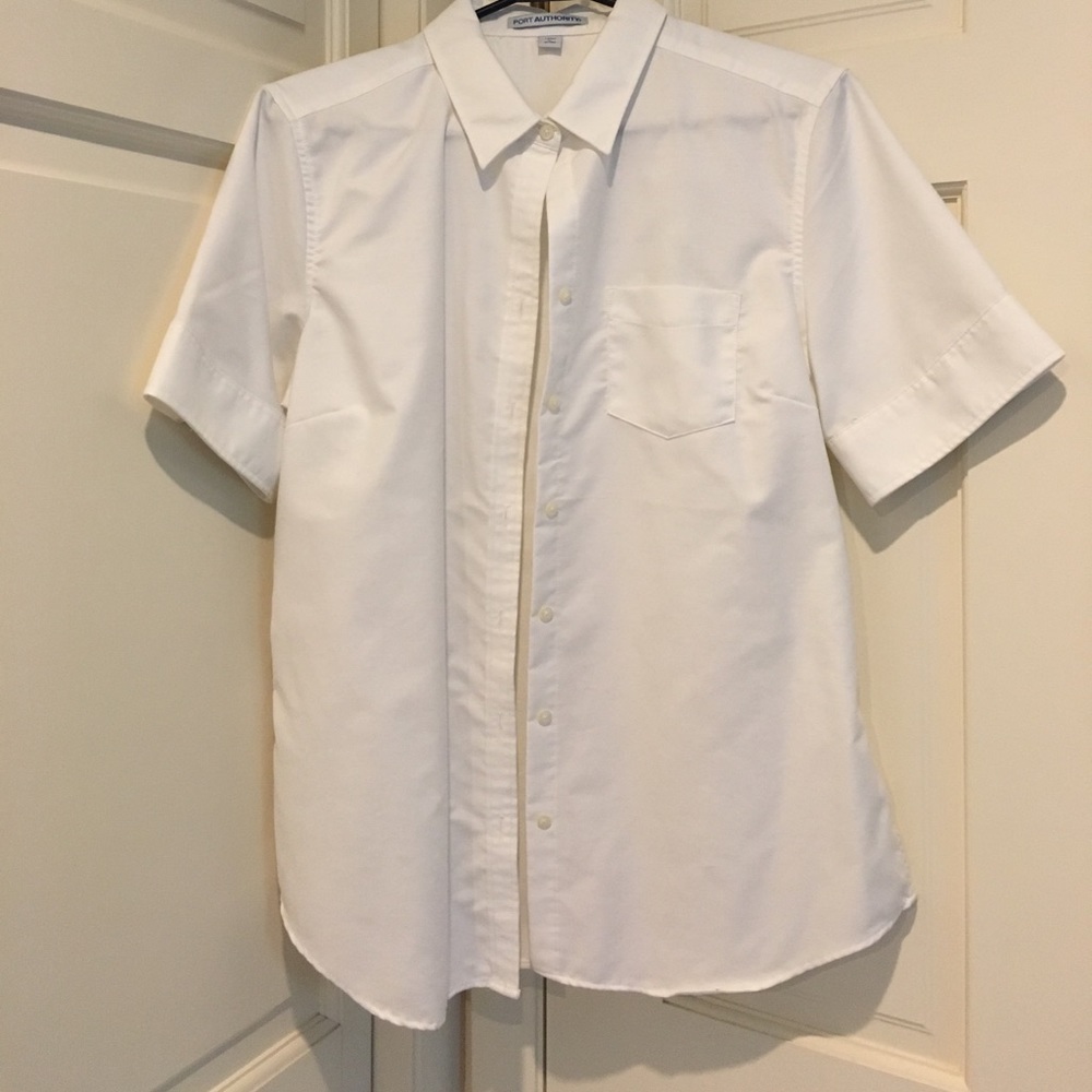 White button up shirt