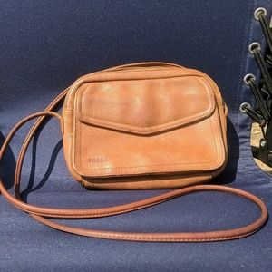 Fossil Leather Cross Body Purse