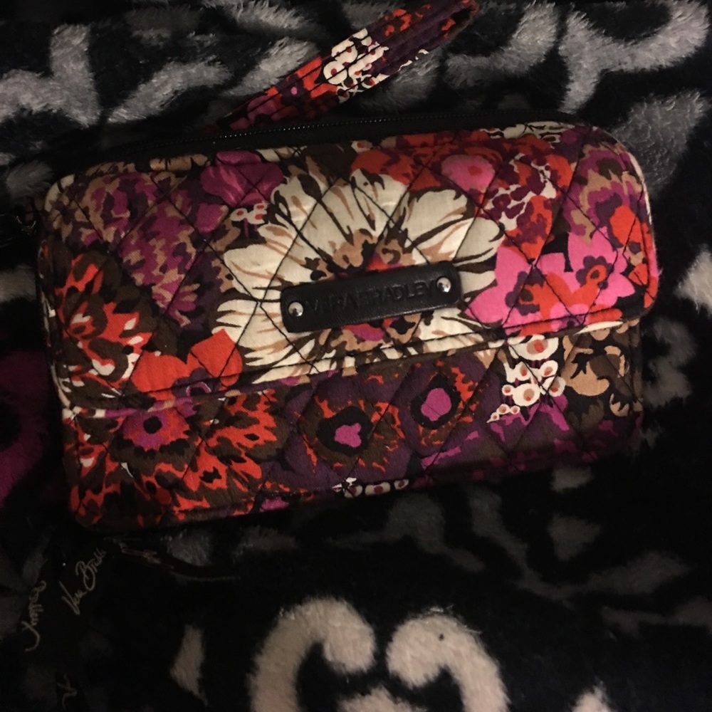 Vera Bradley crossbody wallet
