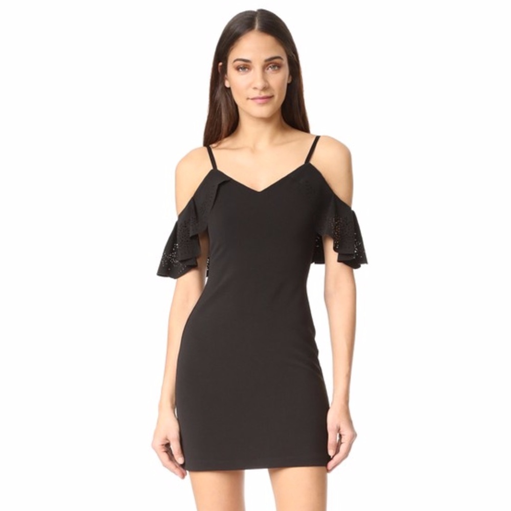 ⭐️NWT⭐️ PARKER Reese Laser-Cut Cold-Shoulder LBD