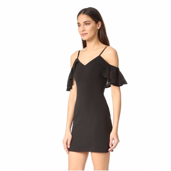 ⭐️NWT⭐️ PARKER Reese Laser-Cut Cold-Shoulder LBD - Picture 4 of 8