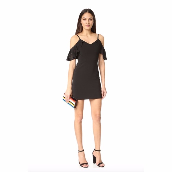 ⭐️NWT⭐️ PARKER Reese Laser-Cut Cold-Shoulder LBD - Picture 5 of 8