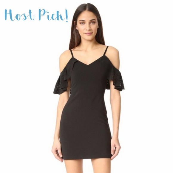 ⭐️NWT⭐️ PARKER Reese Laser-Cut Cold-Shoulder LBD - Picture 8 of 8