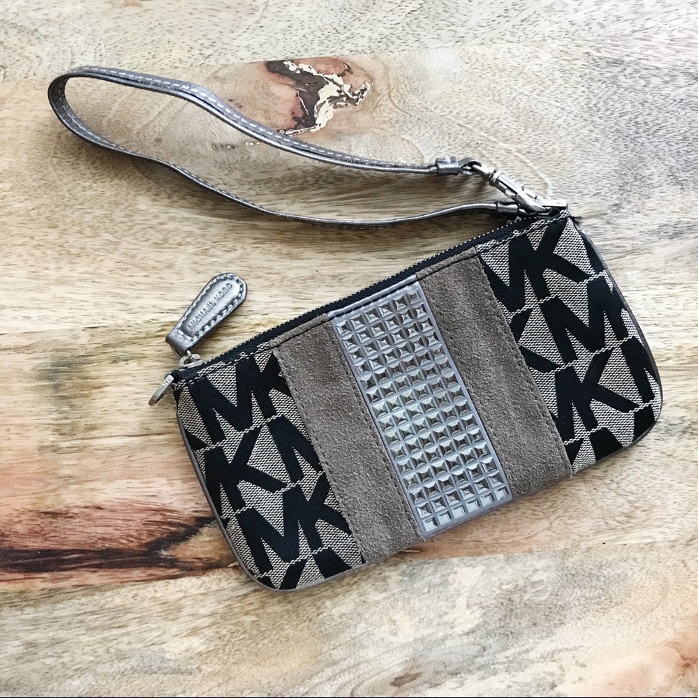 Michael Kors Logo MK Wristlet