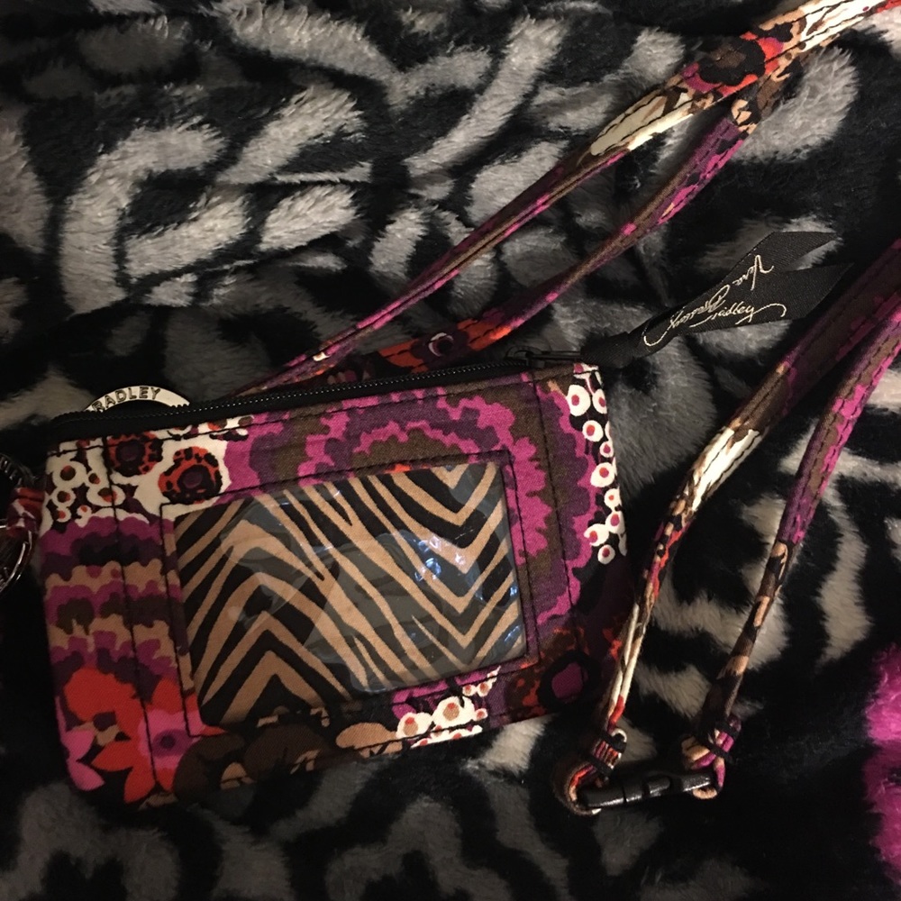 Rosewood ID holder + Lanyard