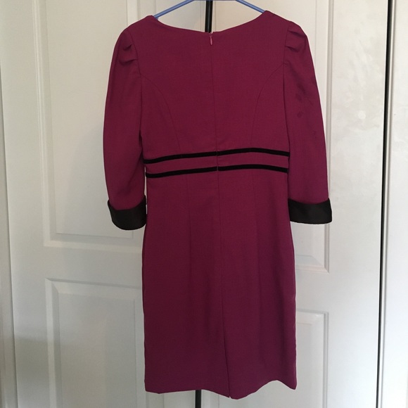 Purple cocktail dress - Picture 2 of 5