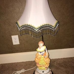 Vintage Porcelain Lamp