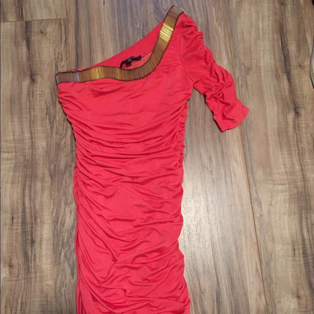 ASOS one shoulder dress