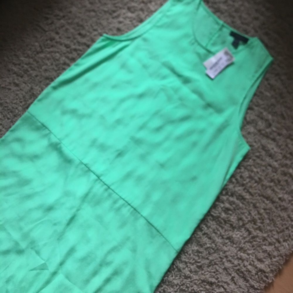 J Crew Side slit maxi tank dress