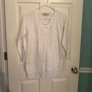 LOFT White Sweater