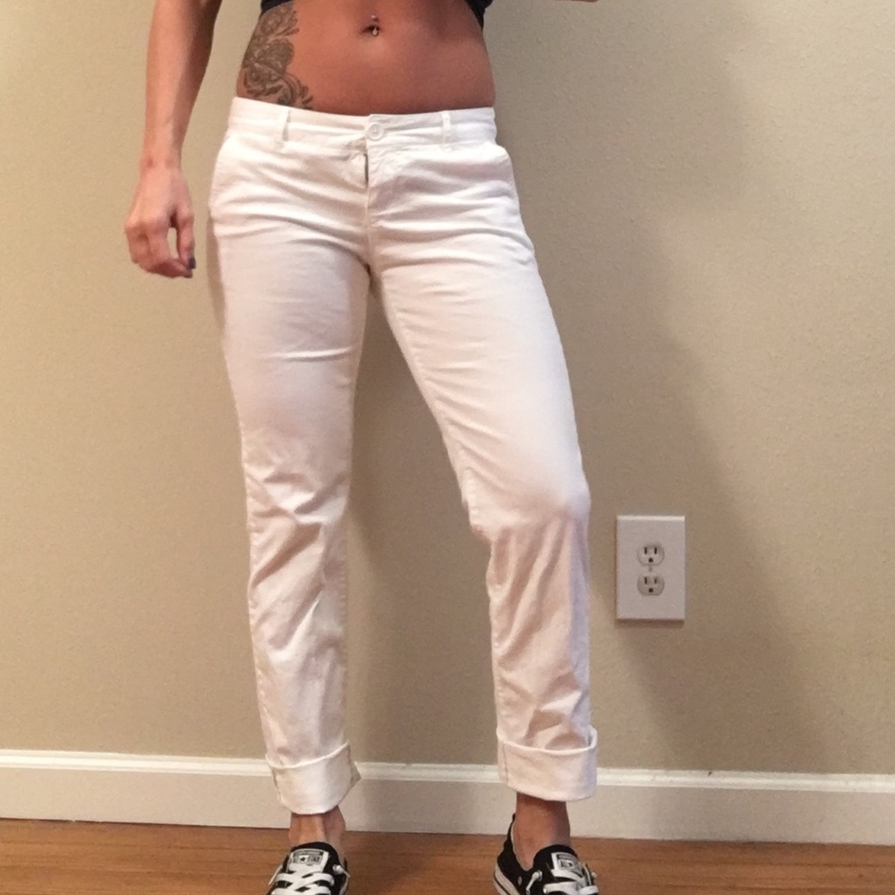 White pants
