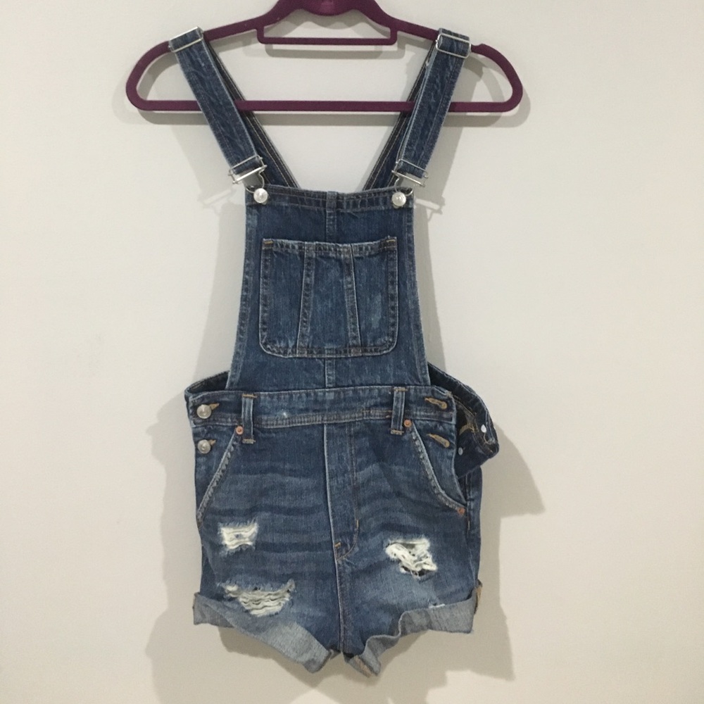 Denim Overalls