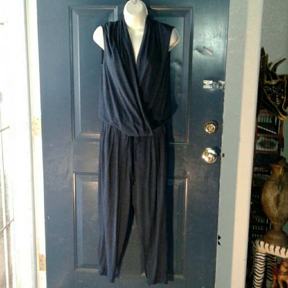 HELMUT LANG FEATHER JERSEY JUMPSUIT - Picture 2 of 6