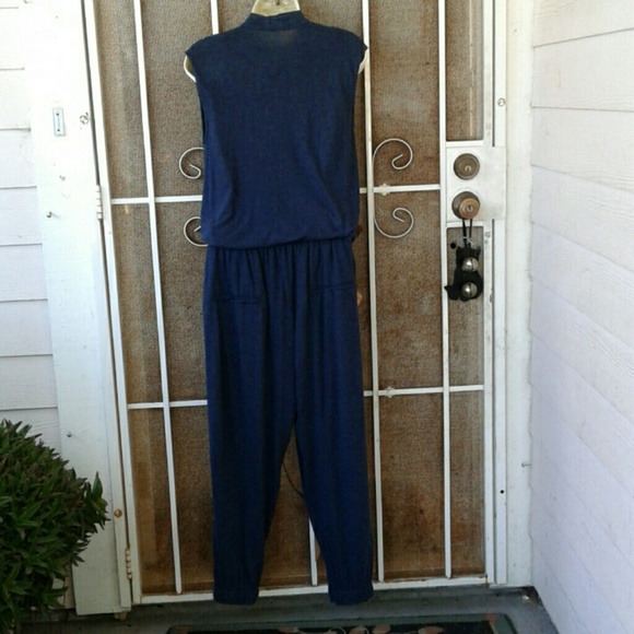 HELMUT LANG FEATHER JERSEY JUMPSUIT - Picture 5 of 6