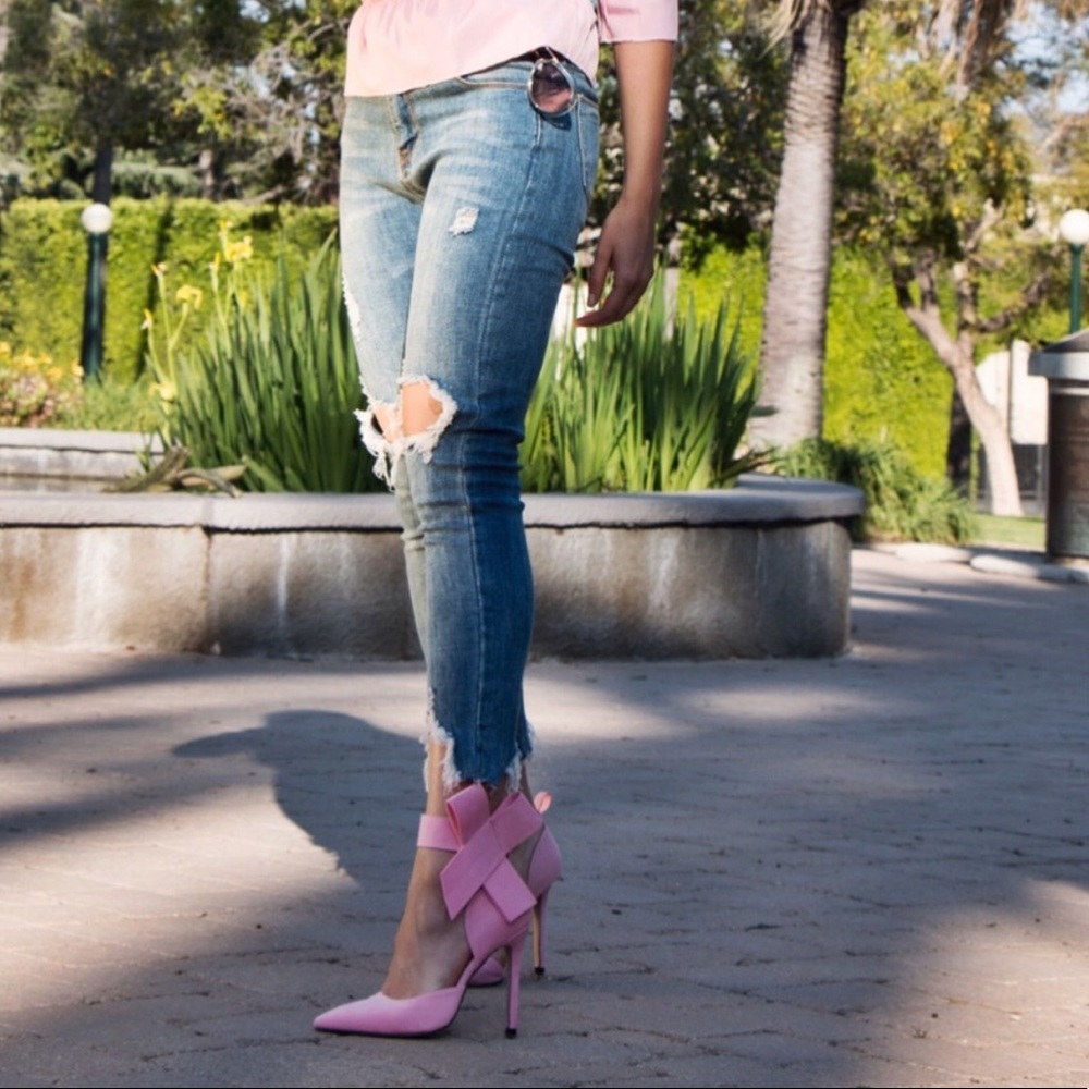🌷 No Greater Love pink vegan pumps - Picture 4 of 4