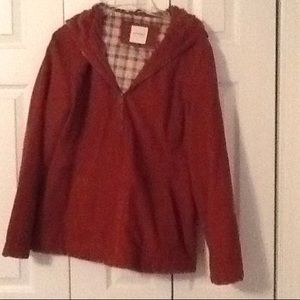 Sonoma  rust colored car coat.SizeL
