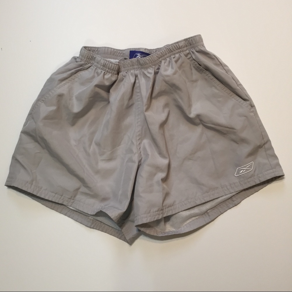 Light Gray Reebok Exercise Shorts