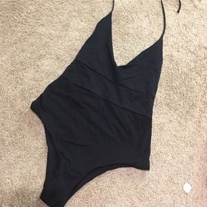 Black one piece bathing suit! Never worn!