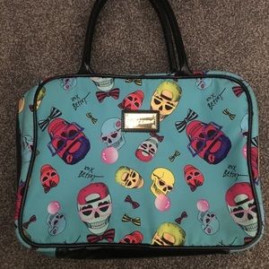 Betsy Johnson makeup tote