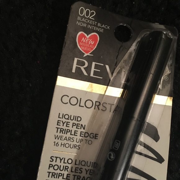 🆕BNWT 3 black liquid Revlon Colorstay eyeliners - Picture 6 of 8