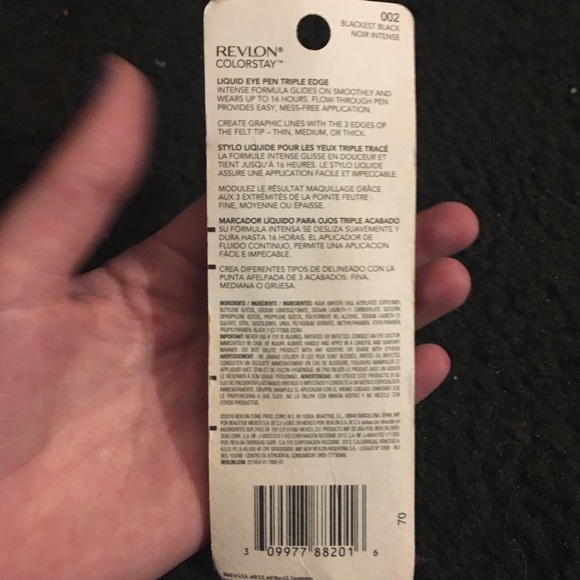 🆕BNWT 3 black liquid Revlon Colorstay eyeliners - Picture 7 of 8