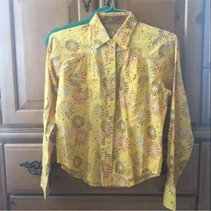 Long sleeve button down rodeo shirt