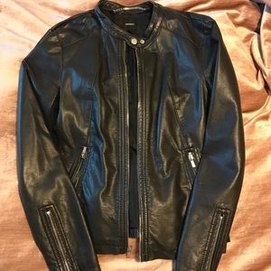 Express leather jacket