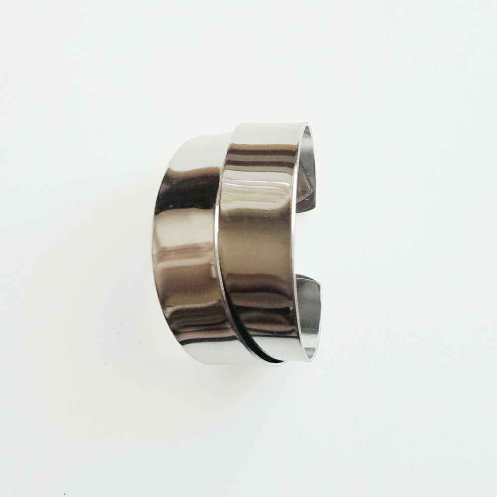 Silver Bangle- Costume Jewelry