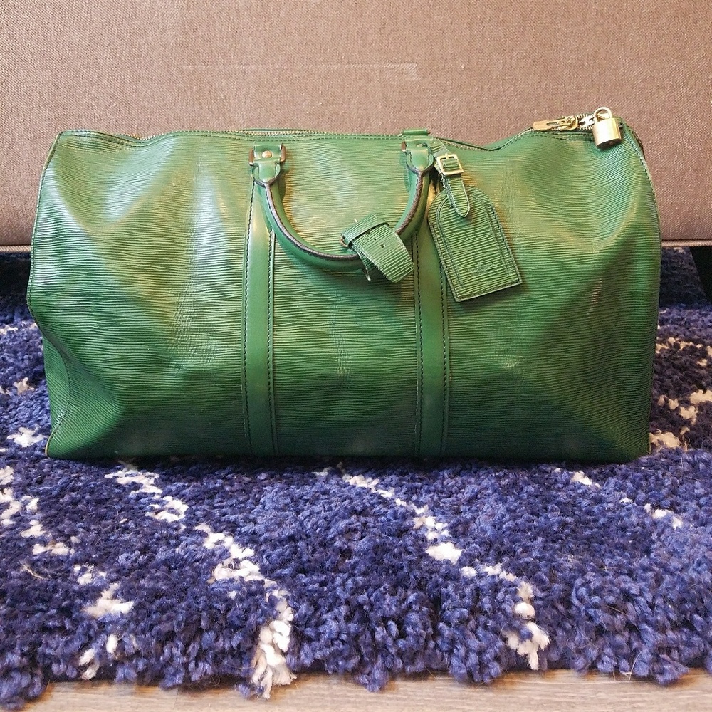 Louis Vuitton Epi Keepall 50
