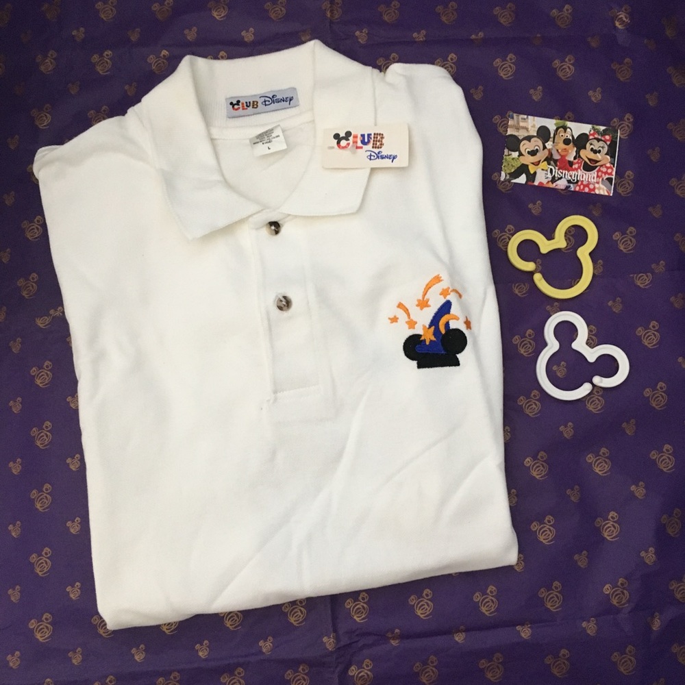 NWT Rare Club Disney Polo Shirt